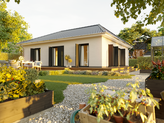 Town & Country Bungalow 92 – kompaktes Einfamilienhaus auf einer Ebene
