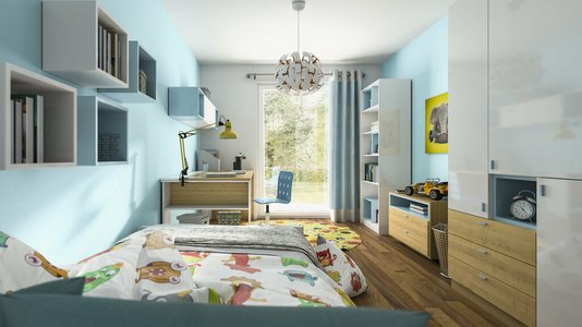 Bungalow-131-Kinderzimmer Kinderzimmer